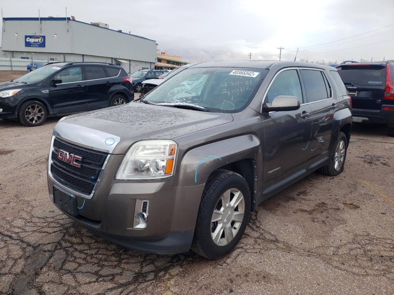 Photo 2 from auction – 2011 GMC TERRAIN SL with VIN 2CTALMEC9B6375941