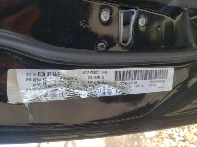 Photo 10 from auction – 2015 DODGE DART GT with VIN 1C3CDFEB7FD301000