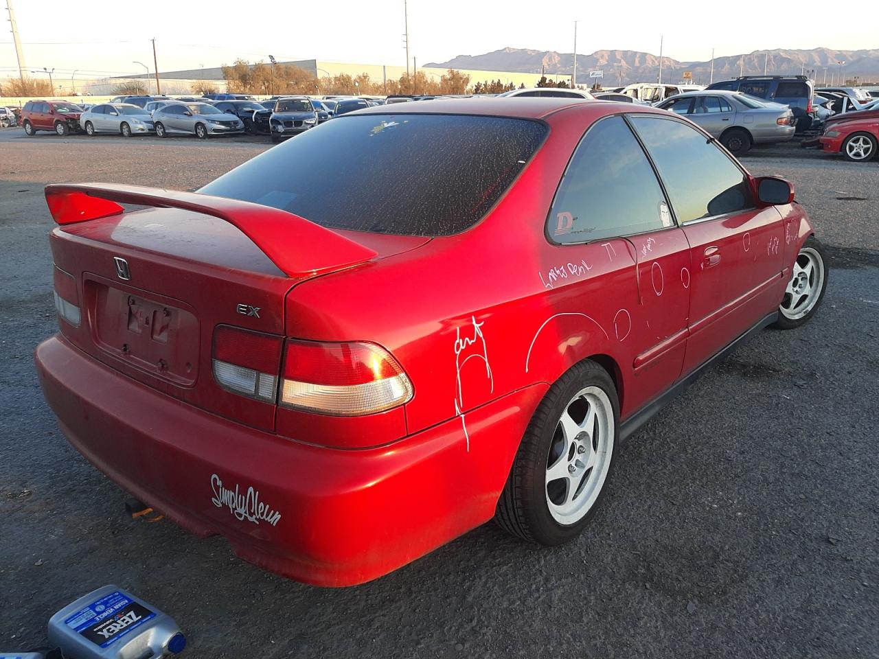 Photo 4 from auction – 2000 HONDA CIVIC EX with VIN 1HGEJ8146YL033342
