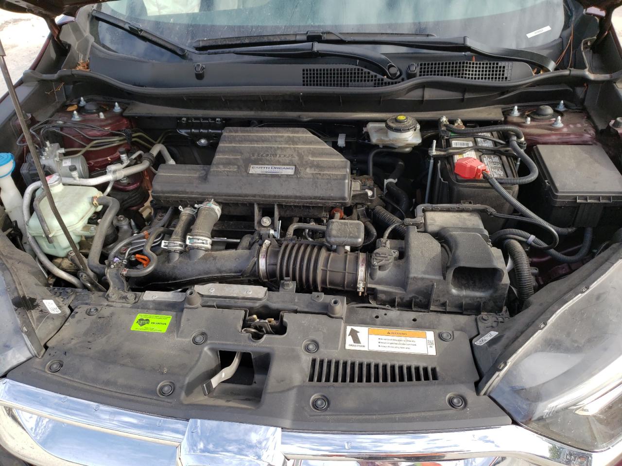 Photo 7 from auction – 2018 HONDA CR-V EX with VIN 7FARW1H50JE034975
