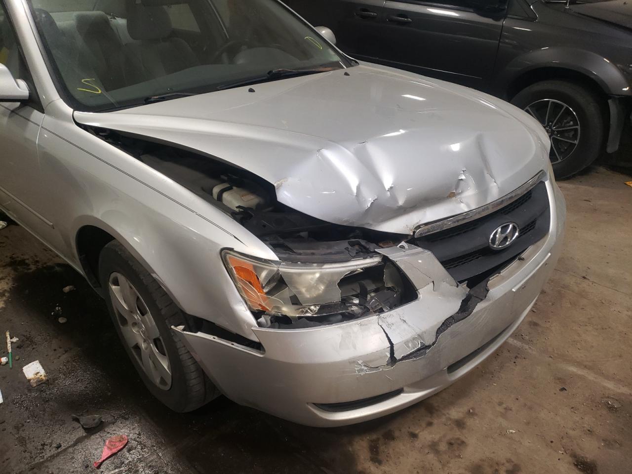 Photo 9 from auction – 2007 HYUNDAI SONATA GLS with VIN 5NPET46C67H223548