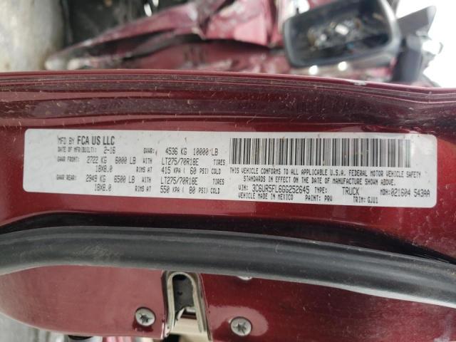 Photo 10 from auction – 2016 RAM 2500 LARAM with VIN 3C6UR5FL6GG252645