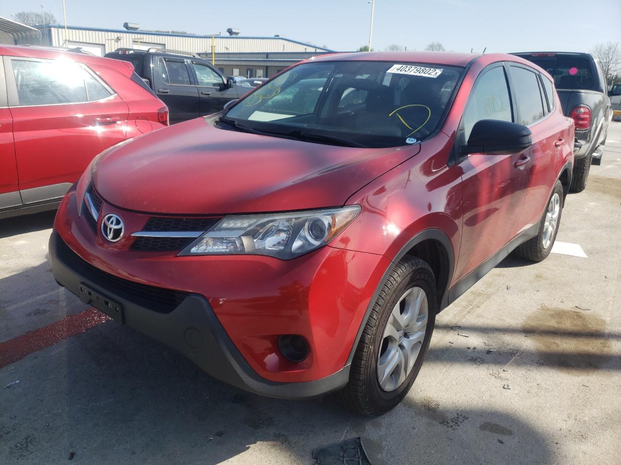 Photo 2 from auction – 2013 TOYOTA RAV4 EV FW with VIN JTMBFREV7DD022382