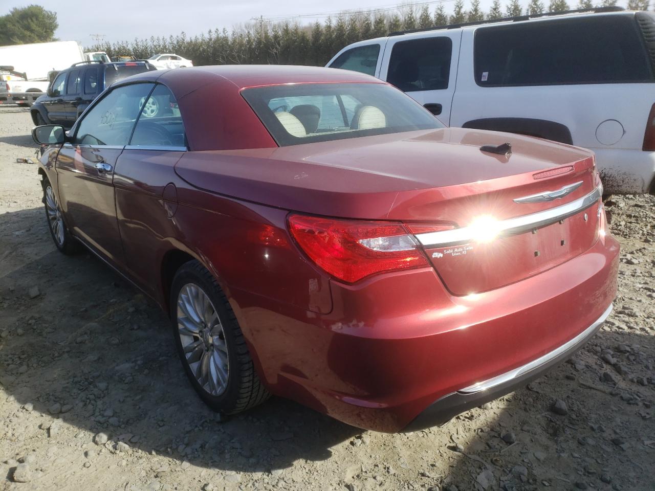 Фото 3 с аукциона – 2011 CHRYSLER 200 LIMITE с VIN 1C3BC7EG0BN529778