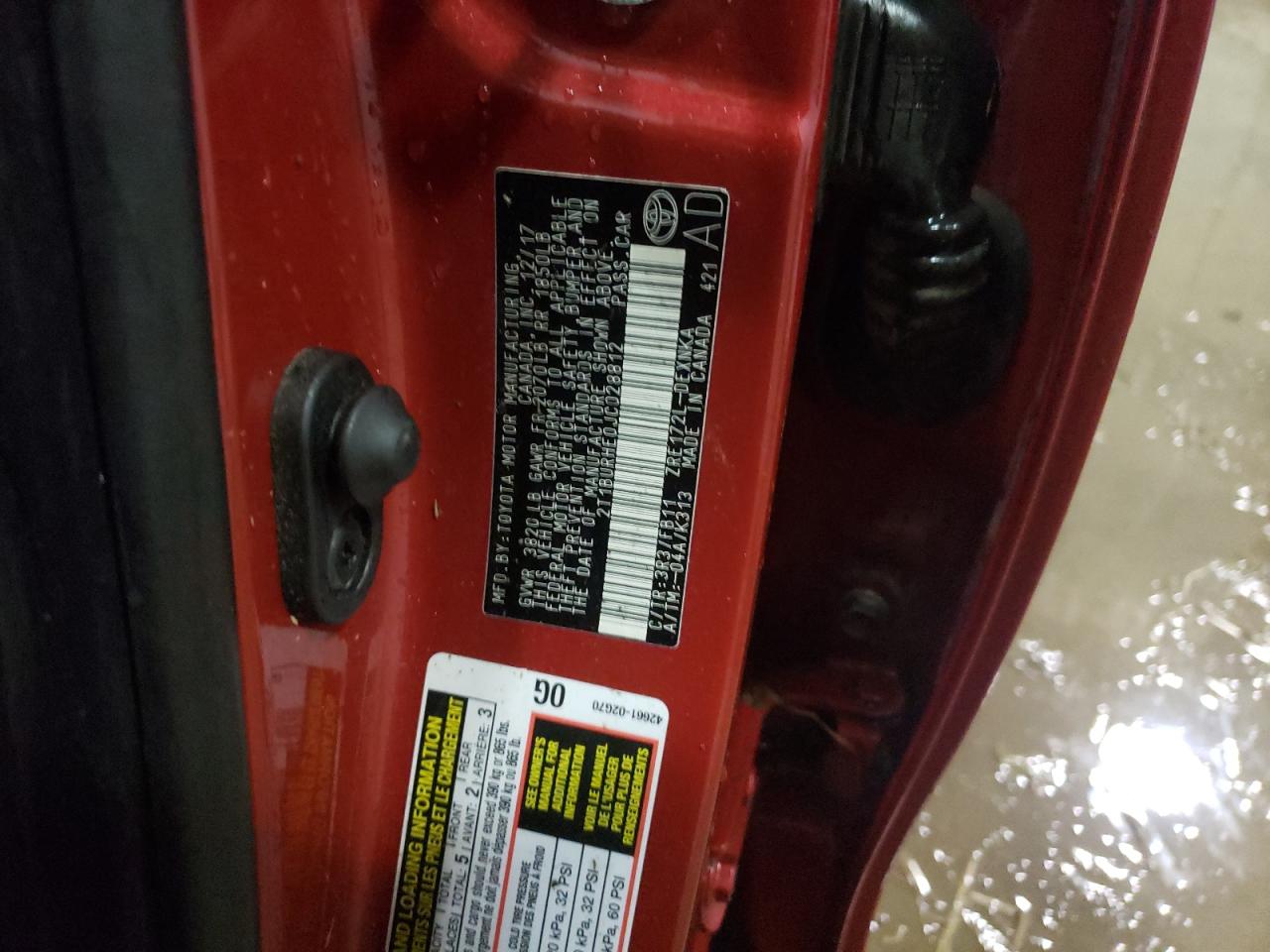 Photo 10 from auction – 2018 TOYOTA COROLLA L with VIN 2T1BURHE0JC028812