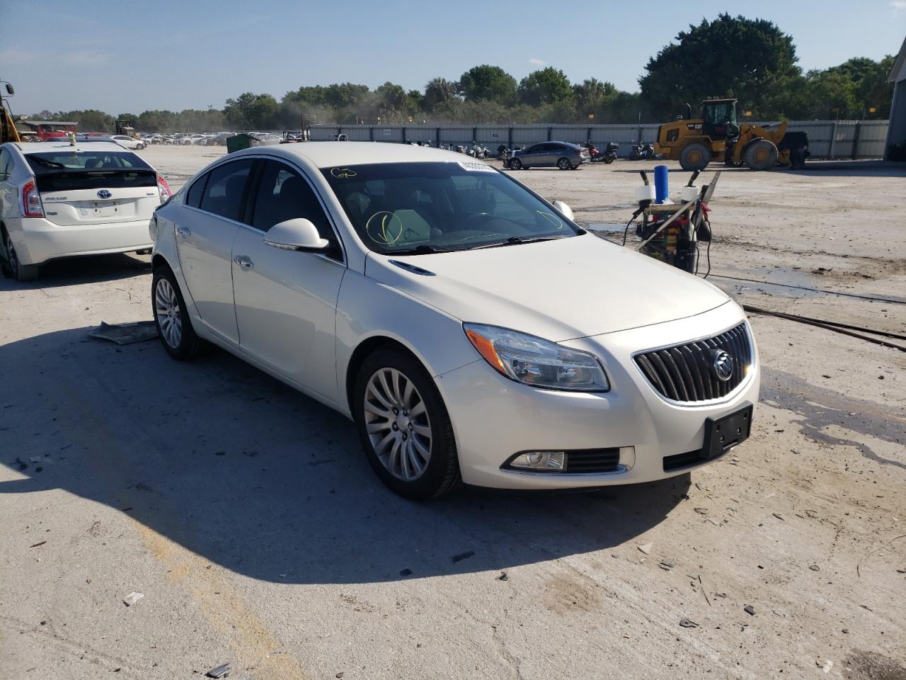 BUICK REGAL PREM 2012 with VIN 2G4GS5EV8C9122380 - Photo from auction