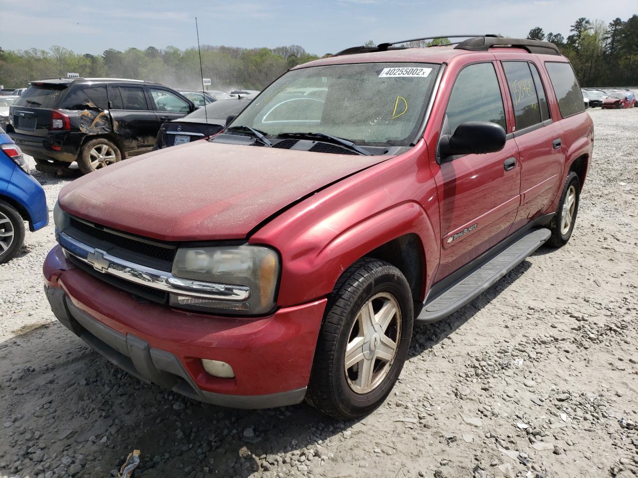 Photo 2 from auction – 2003 CHEVROLET TRAILBLAZE with VIN 1GNET16S436161150