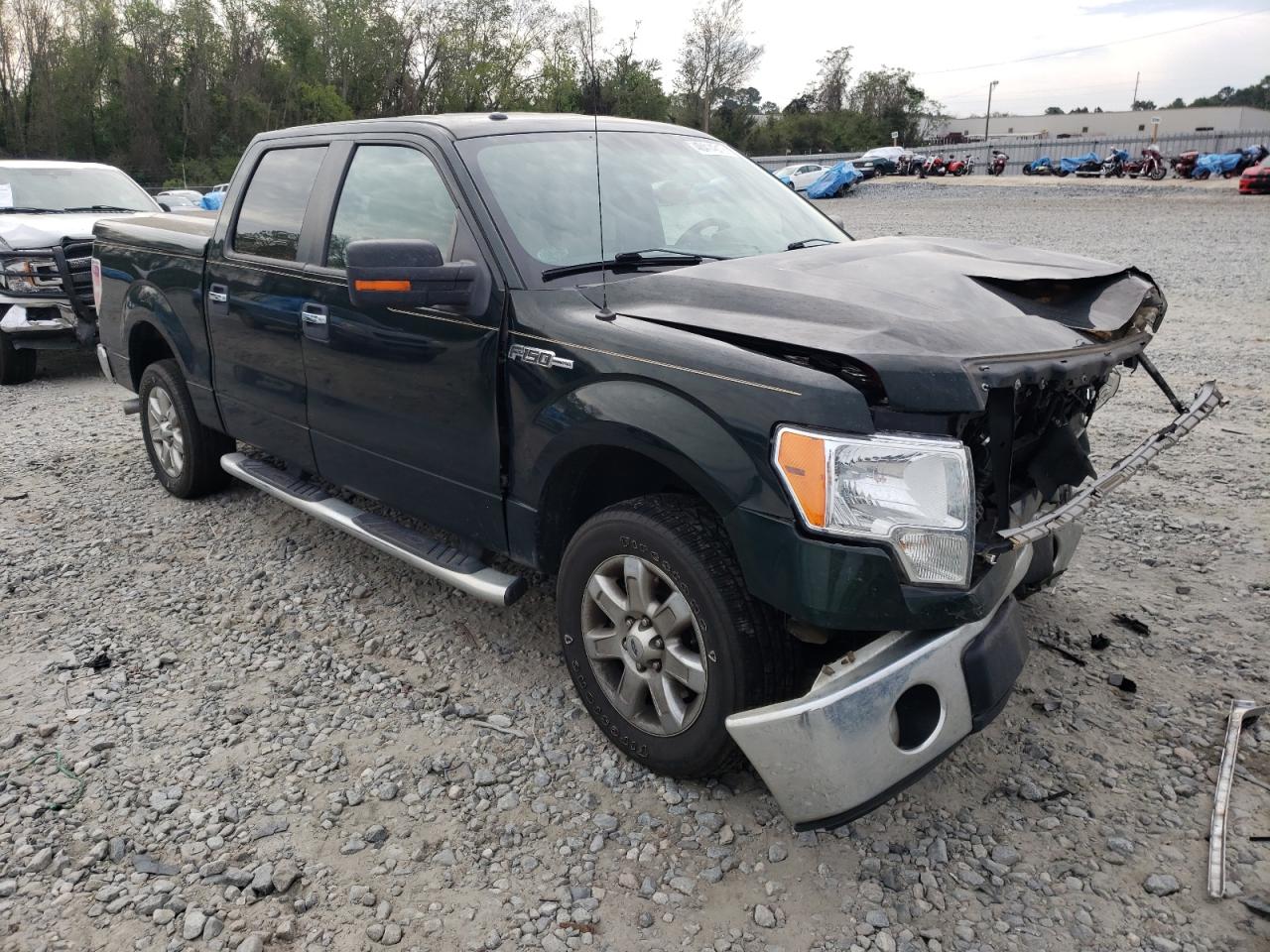 FORD F150 SUPER 2013 with VIN 1FTFW1CF2DFC17020 - Photo from auction