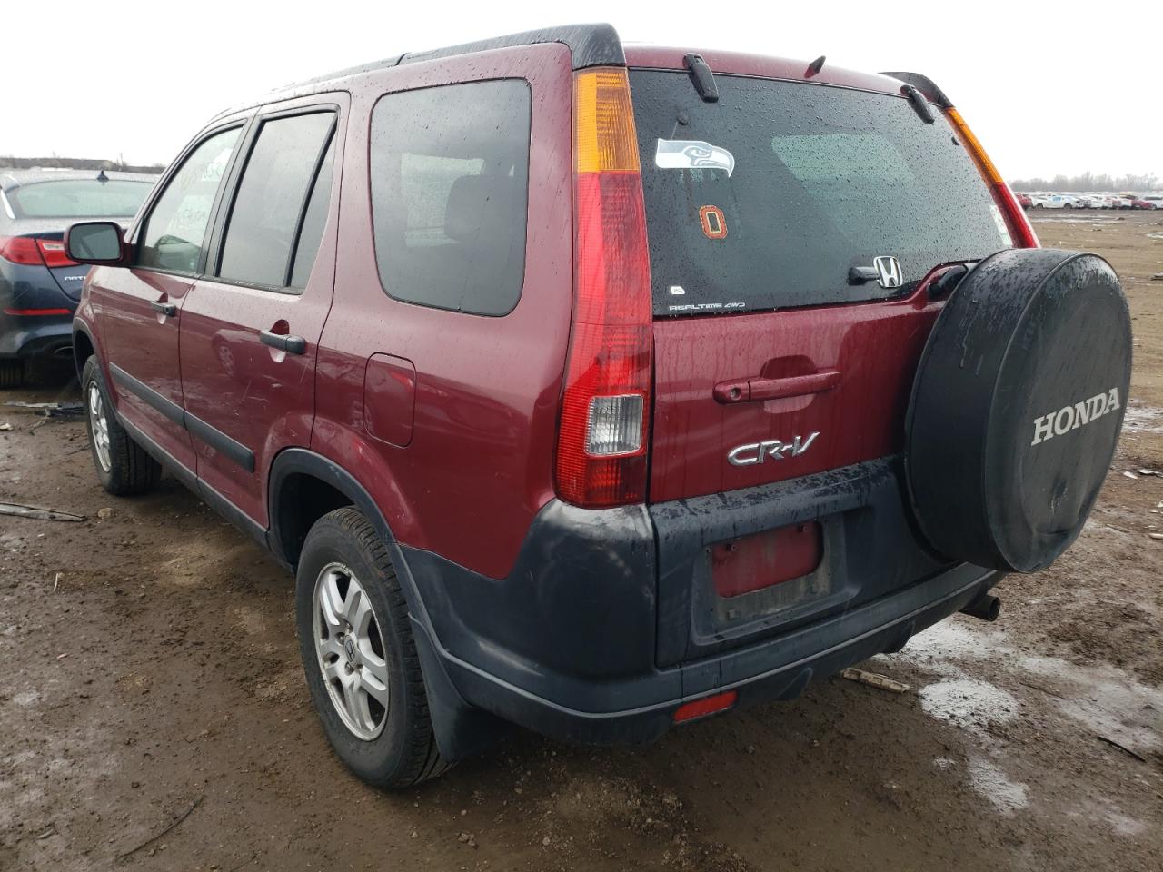 Photo 3 from auction – 2002 HONDA CR-V EX with VIN JHLRD78842C080423