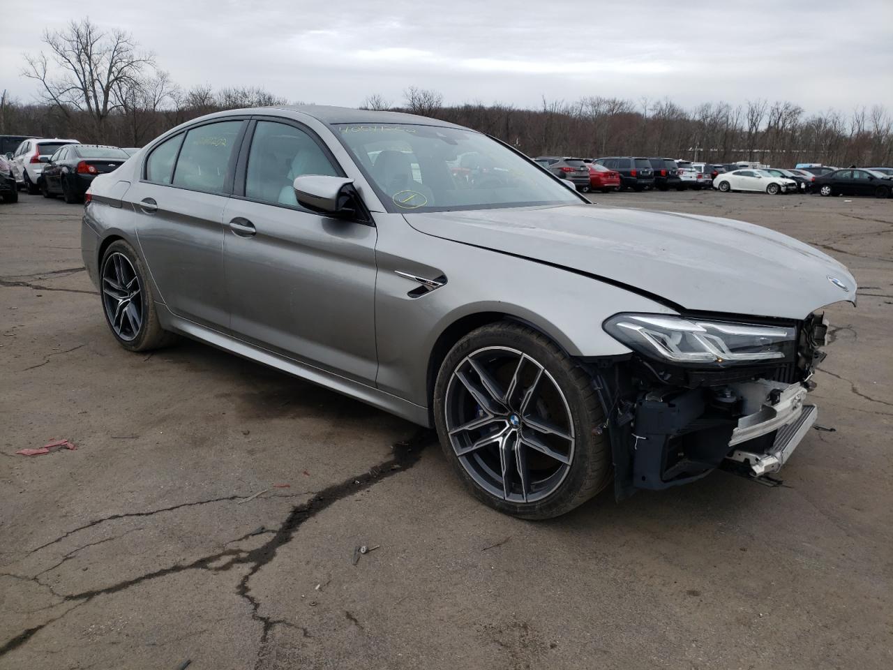 BMW M5 2021 with VIN WBS83CH02MCF23021 - Photo from auction