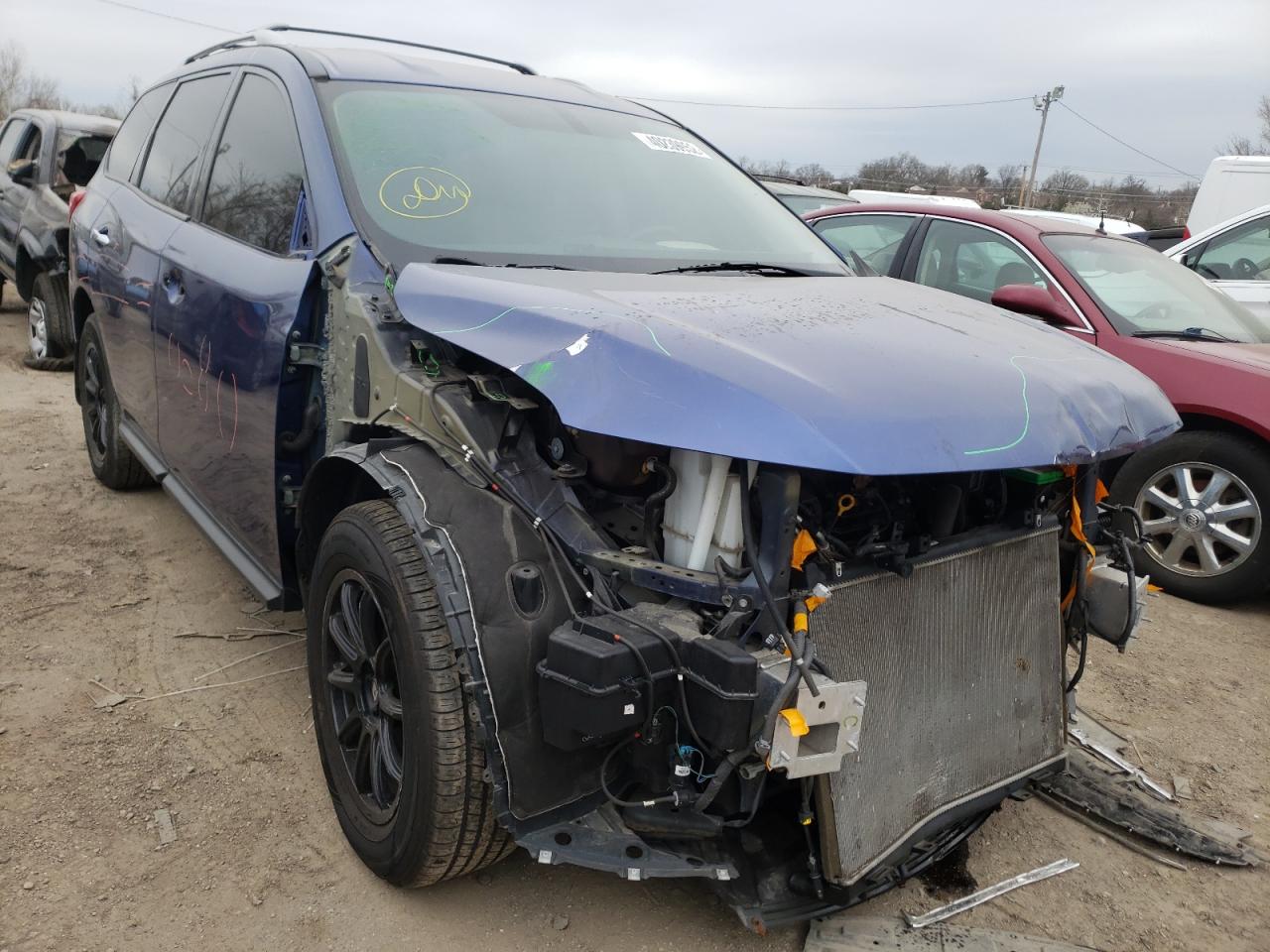 Photo 1 from auction – 2017 NISSAN PATHFINDER with VIN 5N1DR2MM1HC615498