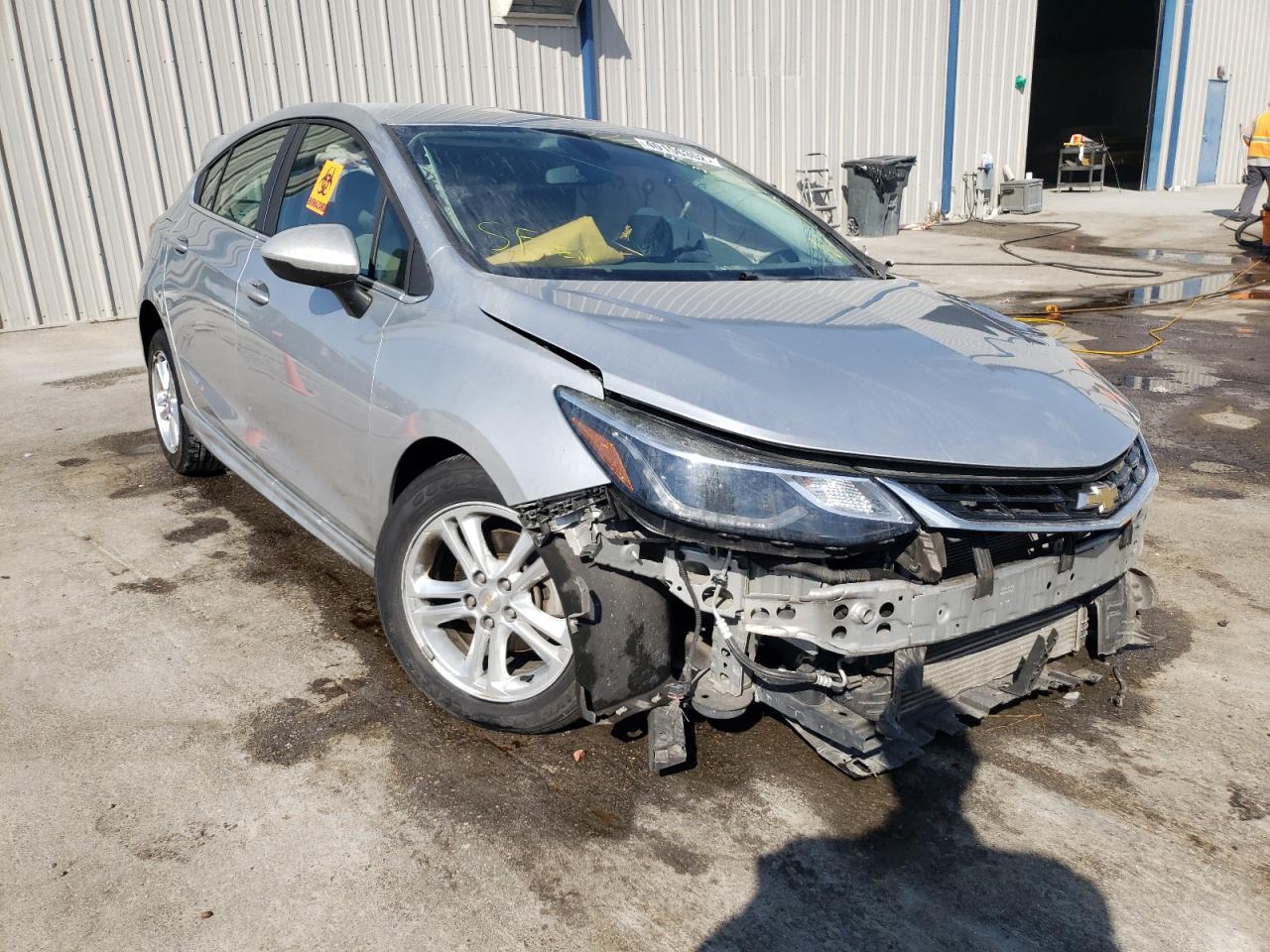CHEVROLET CRUZE LT 2018 with VIN 3G1BE6SMXJS531223 - Photo from auction