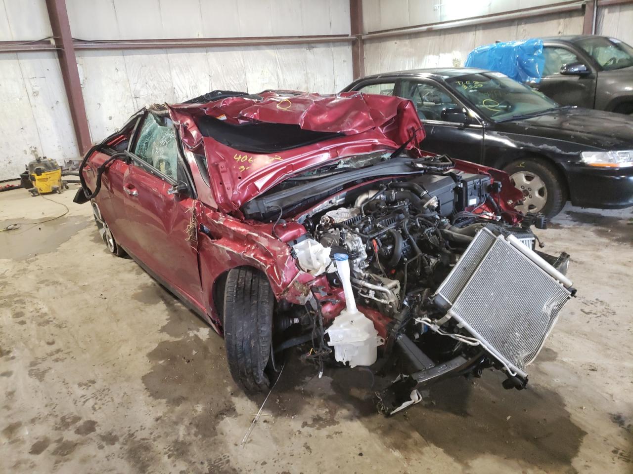 KIA OPTIMA SX 2017 with VIN 5XXGW4L22HG159792 - Photo from auction
