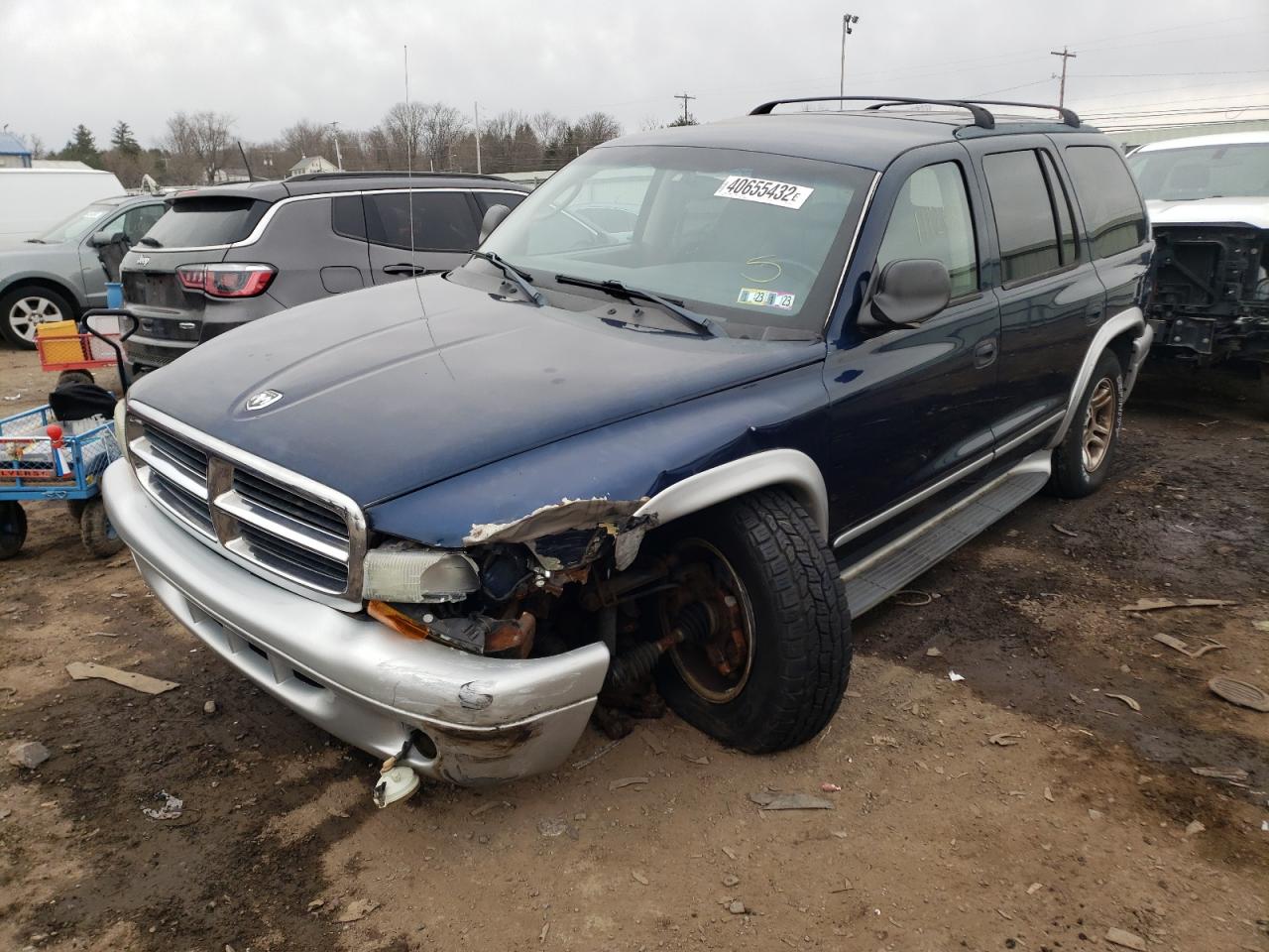 Photo 2 from auction – 2003 DODGE DURANGO SL with VIN 1D4HS58N63F554920