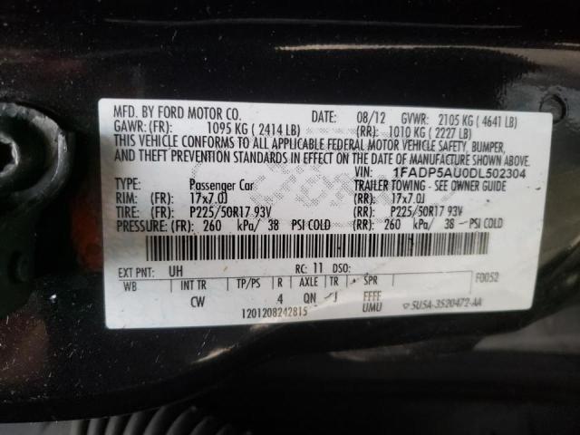 Photo 10 from auction – 2013 FORD C-MAX SE with VIN 1FADP5AU0DL502304