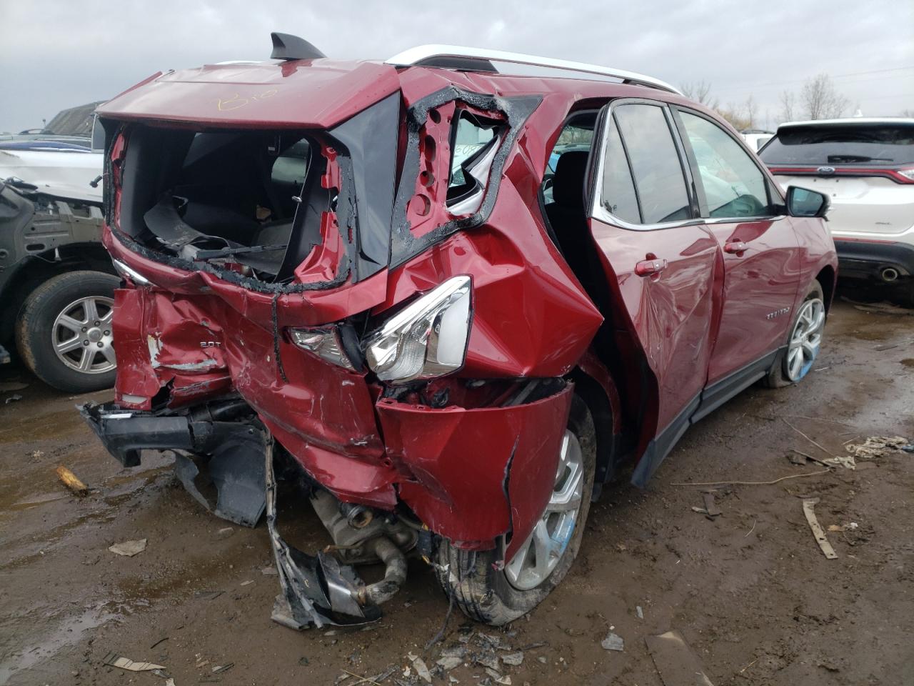 Photo 4 from auction – 2018 CHEVROLET EQUINOX LT with VIN 2GNAXTEX2J6163708