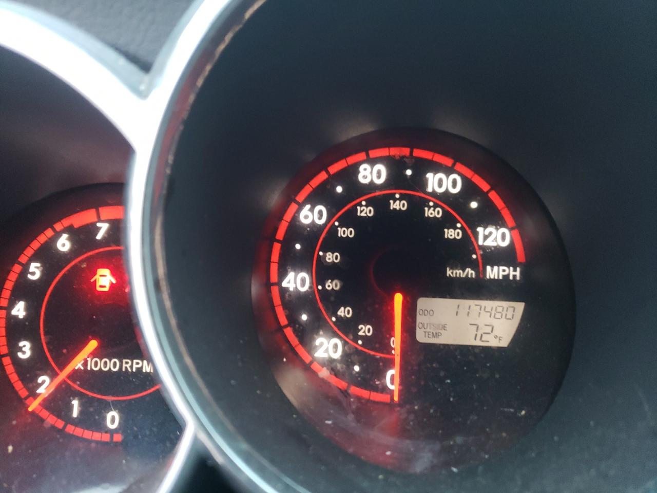 Photo 8 from auction – 2007 TOYOTA MATRIX with VIN 2T1KR32E87C647481