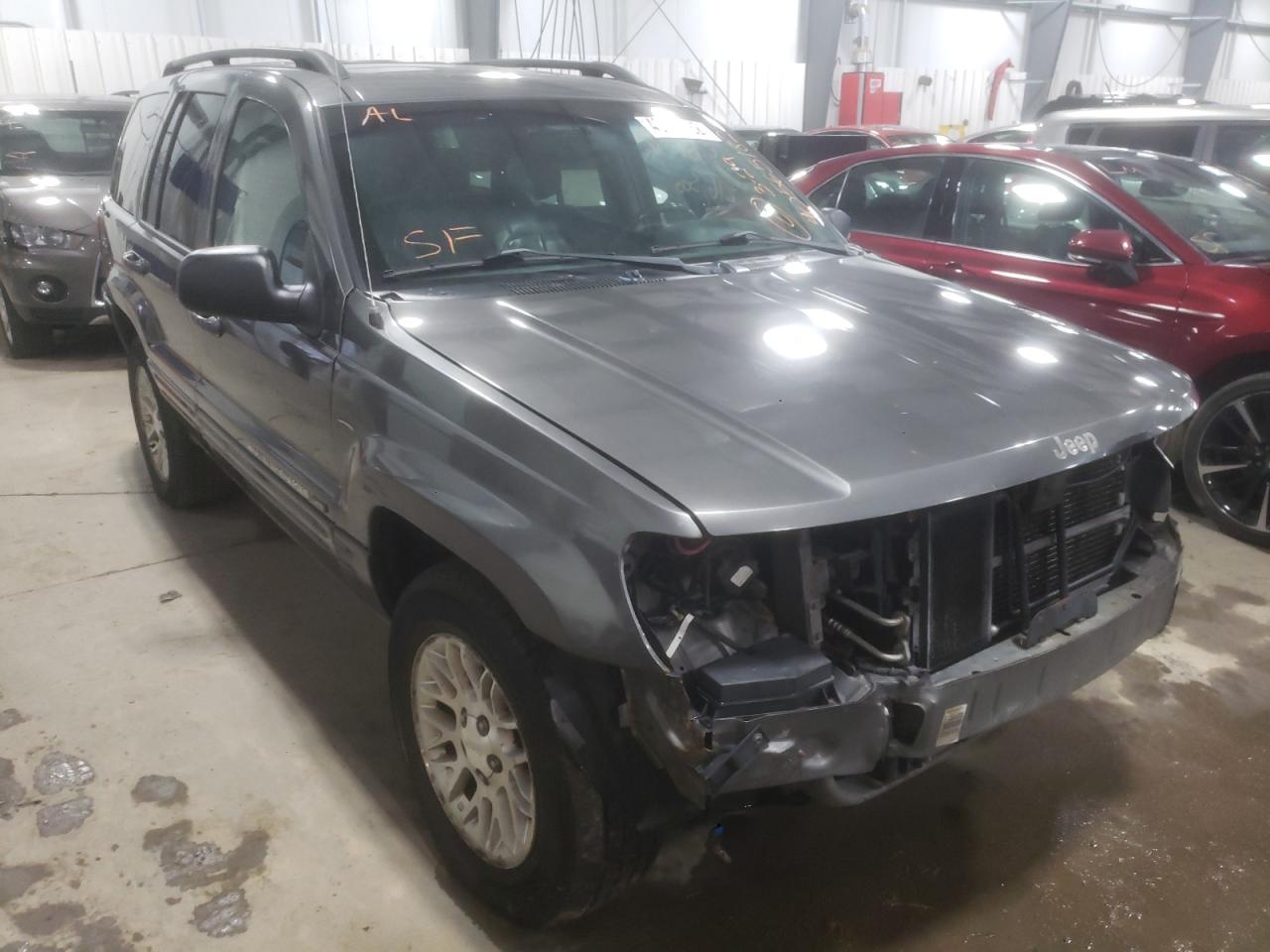 JEEP GRAND CHER 2002 with VIN 1J4GW58N12C202903 - Photo from auction
