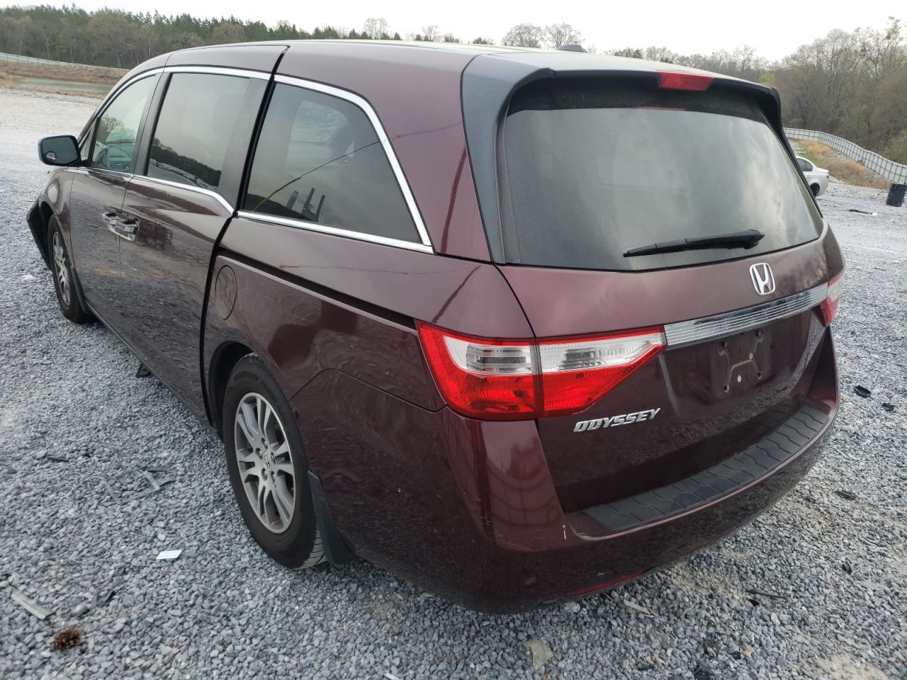 Photo 3 from auction – 2013 HONDA ODYSSEY EX with VIN 5FNRL5H69DB080636