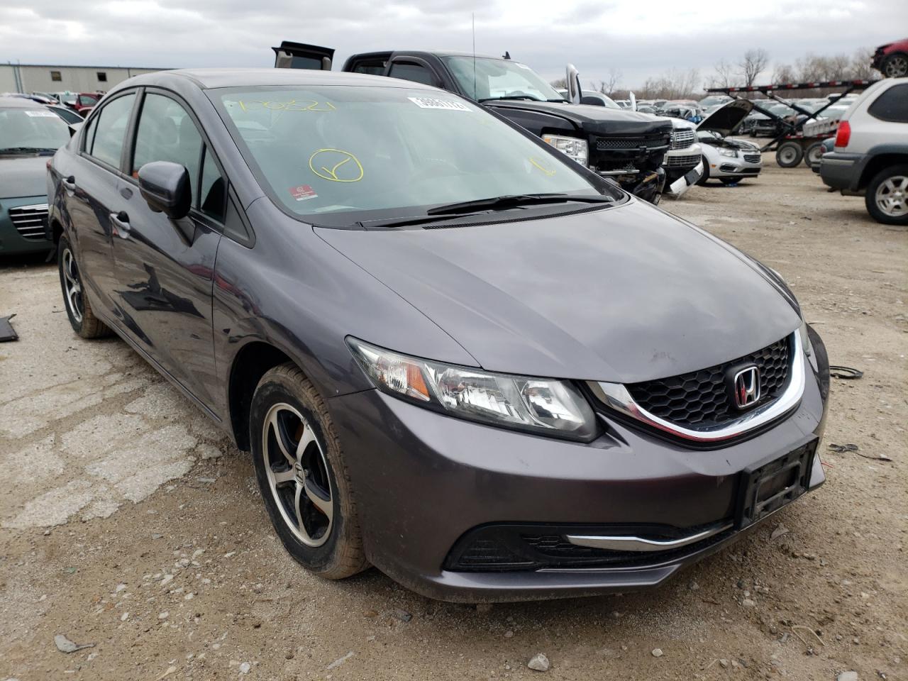 HONDA CIVIC SE 2015 with VIN 19XFB2F78FE100321 - Photo from auction