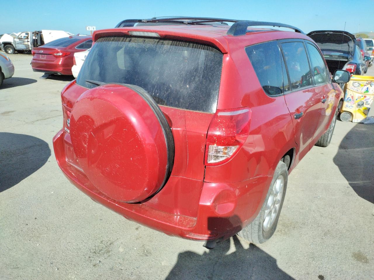 Photo 4 from auction – 2007 TOYOTA RAV4 with VIN JTMZD33V575077822