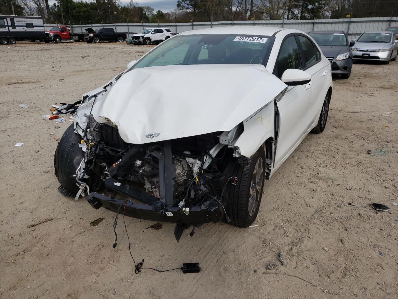 Photo 2 from auction – 2021 KIA FORTE FE with VIN 3KPF24AD2ME357853