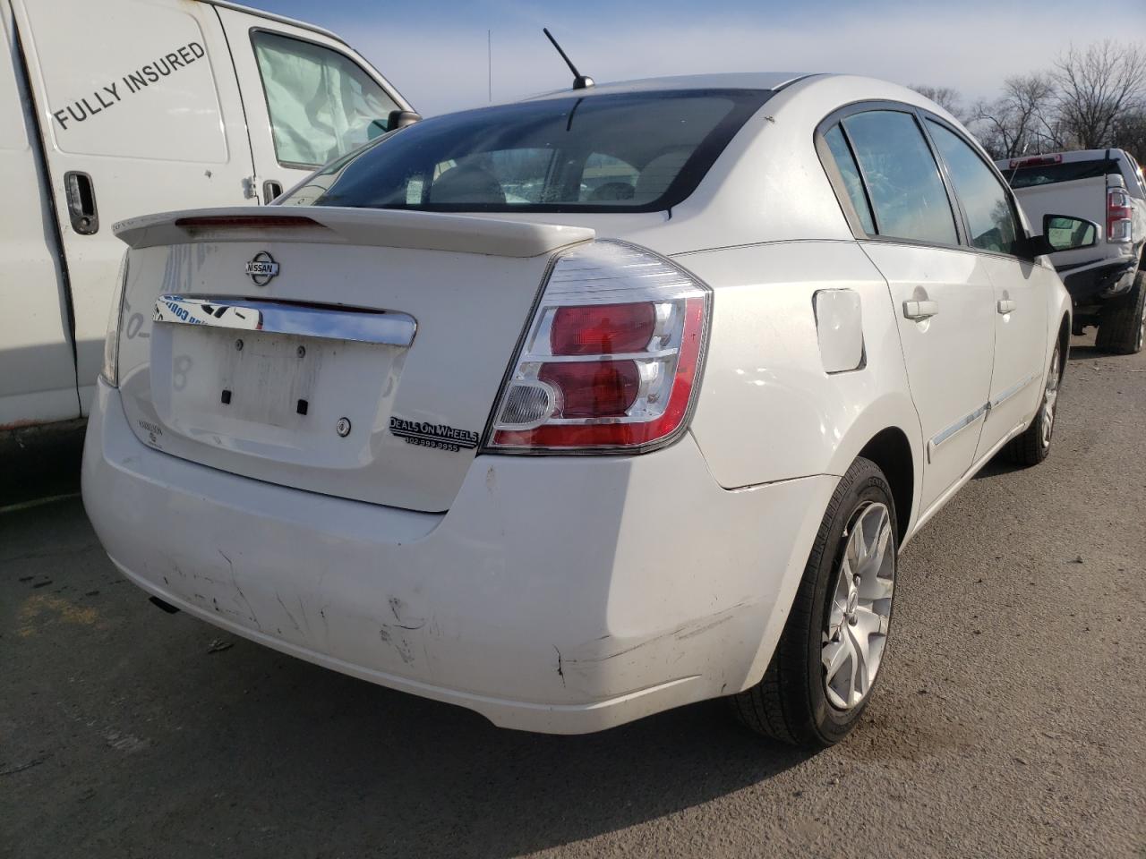 Photo 4 from auction – 2012 NISSAN SENTRA 2.0 with VIN 3N1AB6AP2CL726188