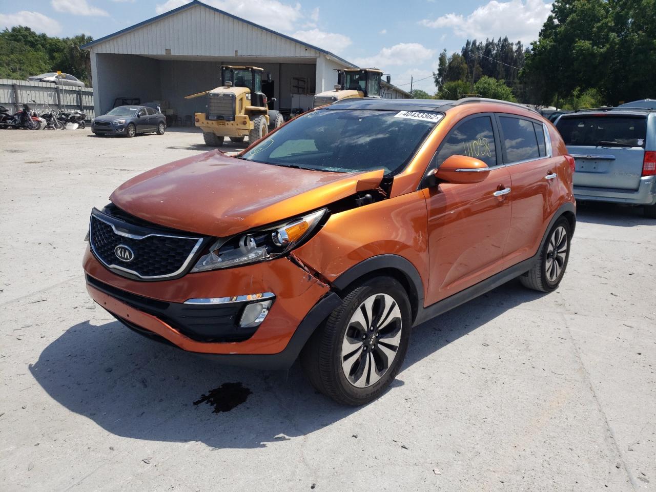 Photo 2 from auction – 2011 KIA SPORTAGE E with VIN KNDPC3A66B7150103