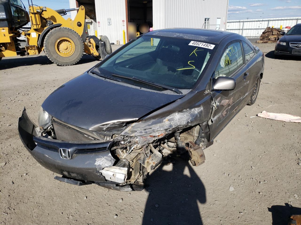 Photo 2 from auction – 2006 HONDA CIVIC EX with VIN 2HGFG11836H002346