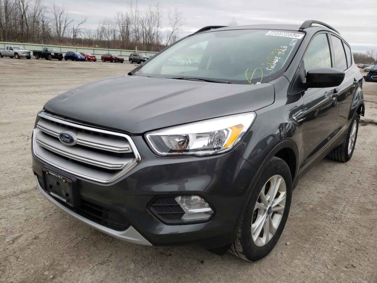 Photo 2 from auction – 2018 FORD ESCAPE SE with VIN 1FMCU9GD1JUC25158