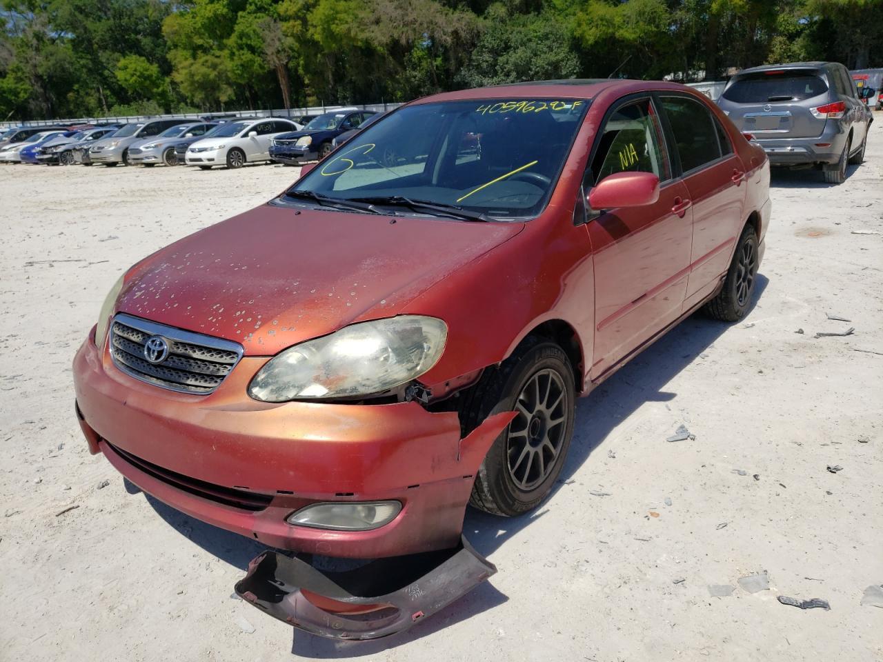 Photo 2 from auction – 2007 TOYOTA COROLLA CE with VIN 2T1BR30E47C734040