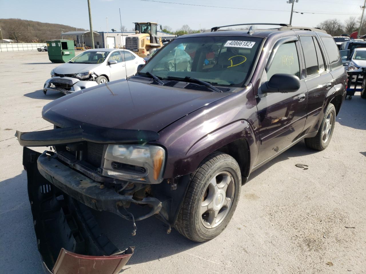 Photo 2 from auction – 2008 CHEVROLET TRAILBLAZE with VIN 1GNDT13S182181516