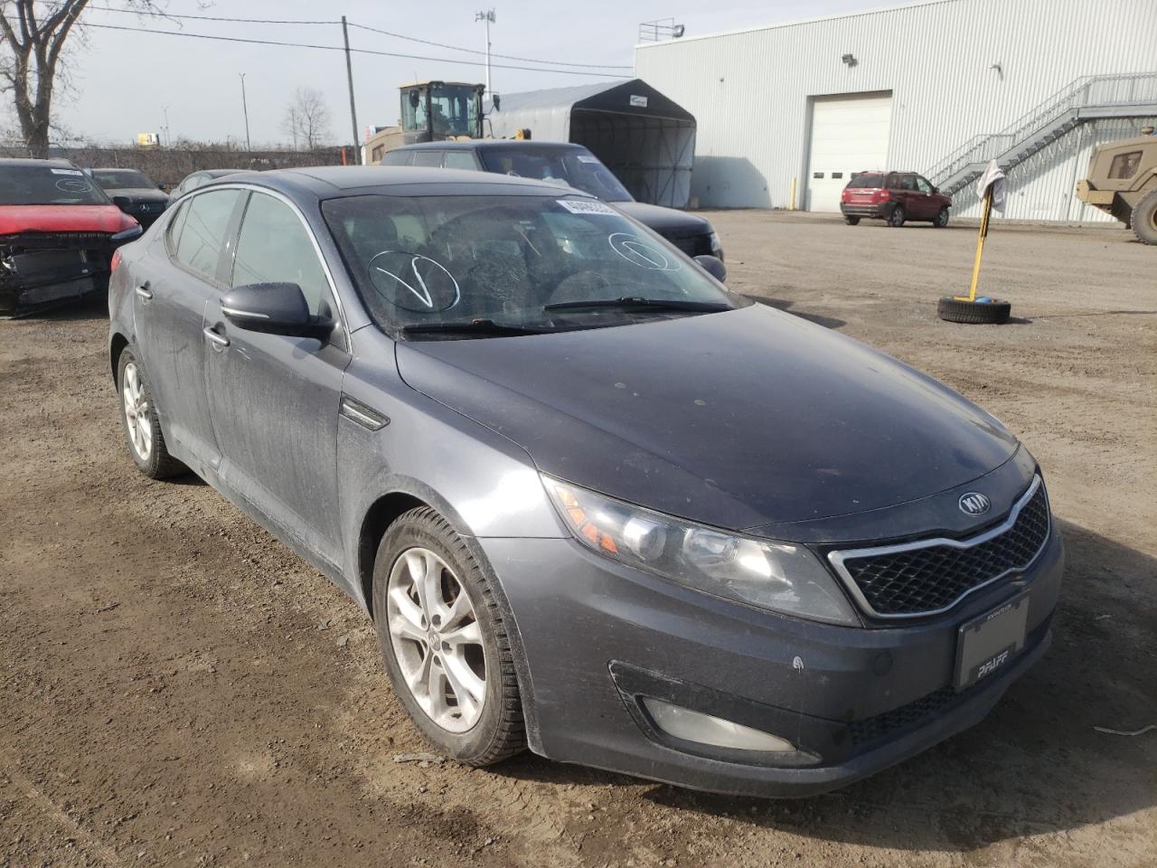 KIA OPTIMA EX 2013 with VIN KNAGN4A60D5441448 - Photo from auction