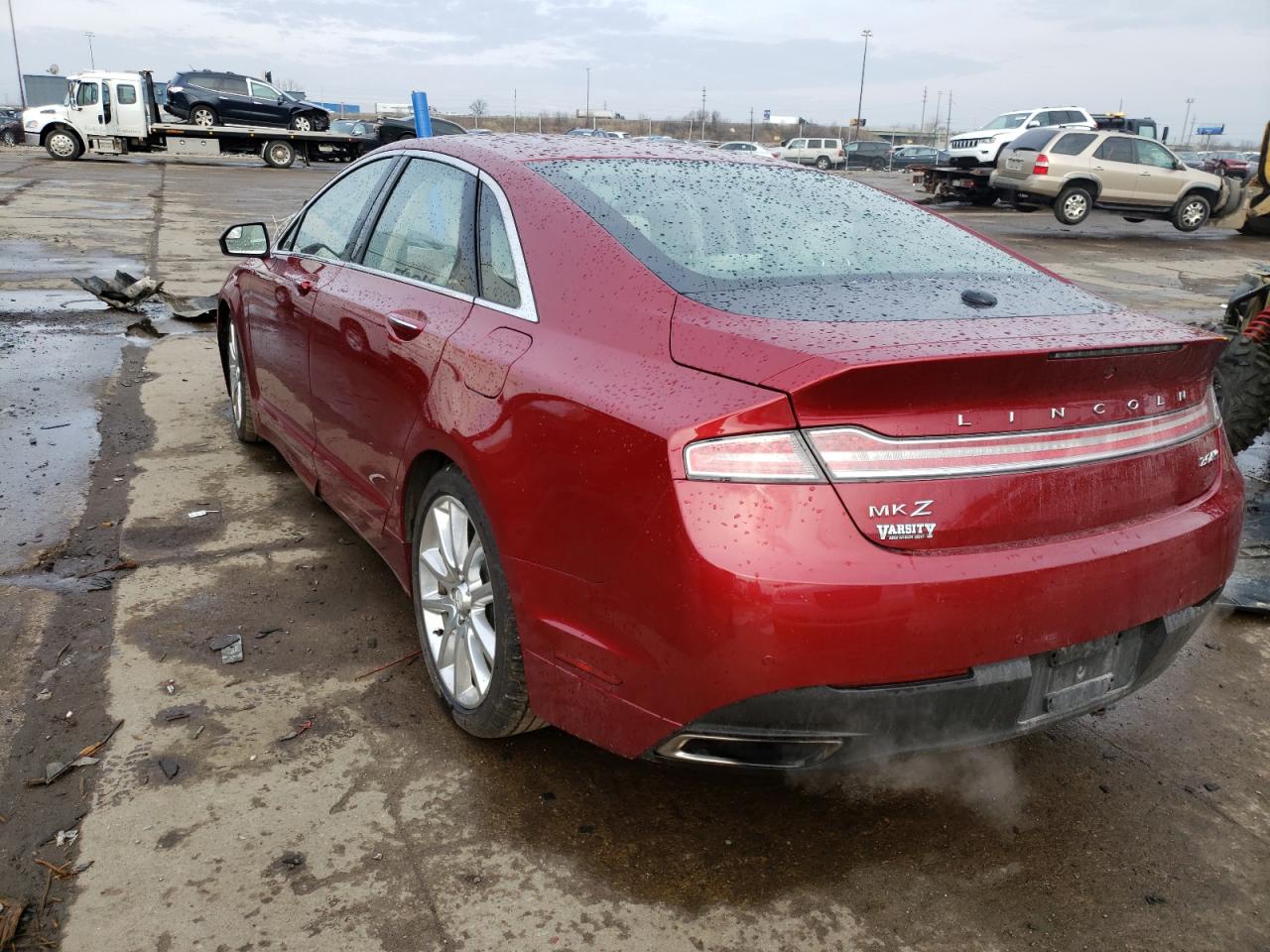 Photo 3 from auction – 2016 LINCOLN MKZ with VIN 3LN6L2J93GR630451