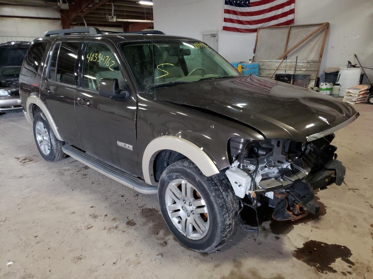 FORD EXPLORER E 2008 with VIN 1FMEU74E98UB35793 - Photo from auction