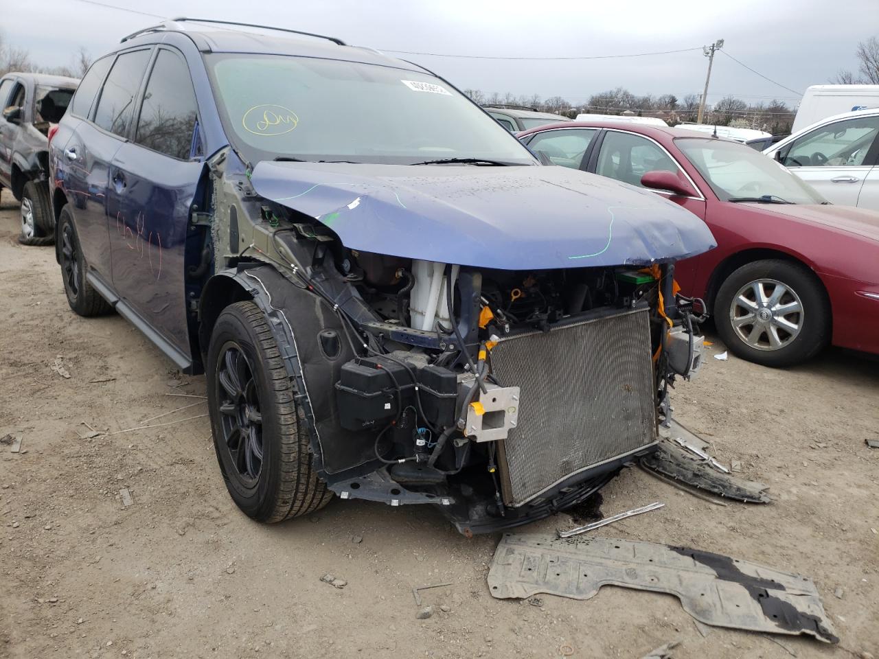 Photo 9 from auction – 2017 NISSAN PATHFINDER with VIN 5N1DR2MM1HC615498