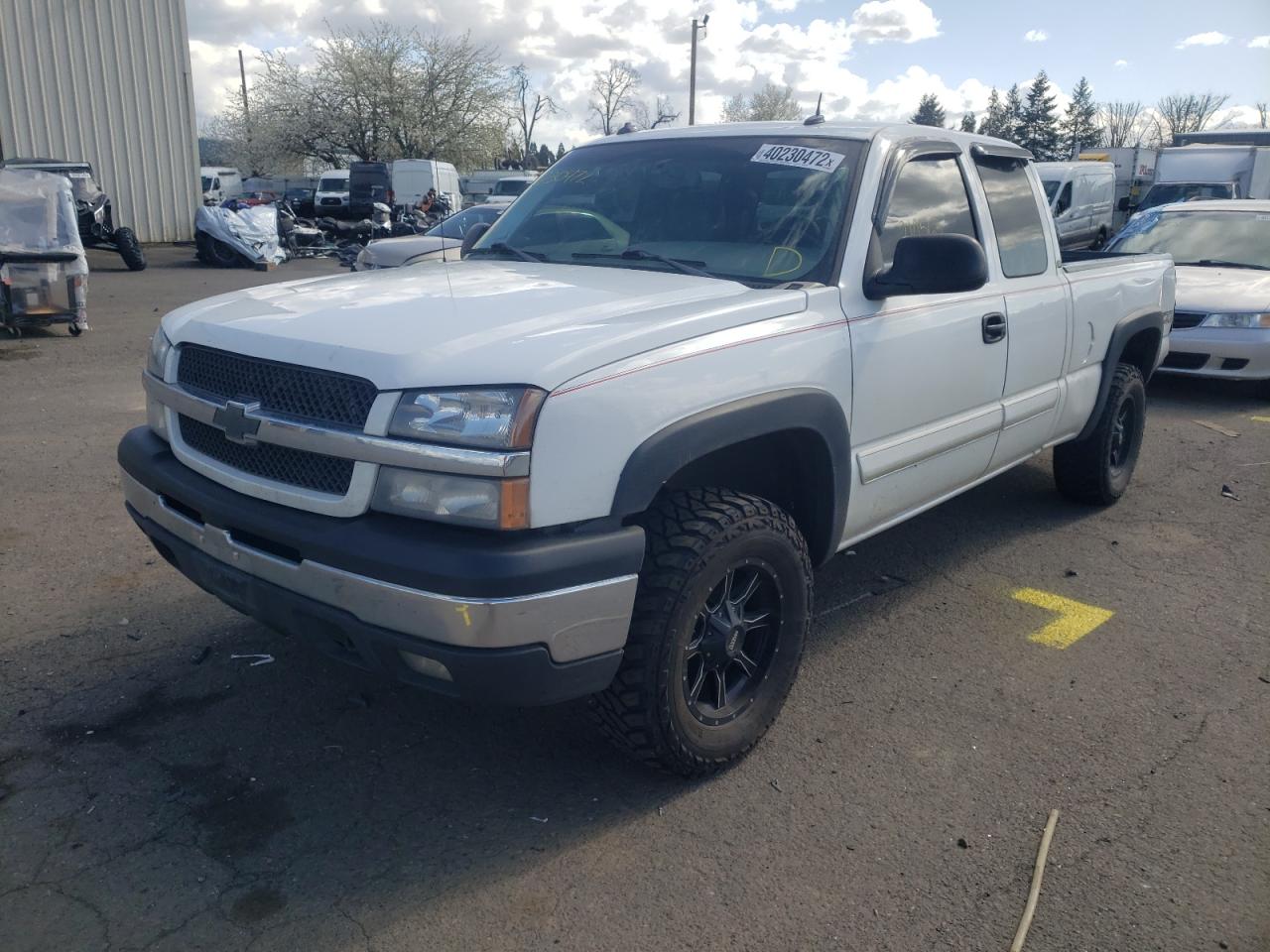 Photo 2 from auction – 2003 CHEVROLET SILVERADO with VIN 1GCEK19T03E259582