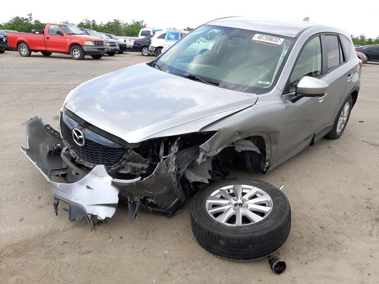 Photo 2 from auction – 2015 MAZDA CX-5 TOURI with VIN JM3KE2CY4F0432405