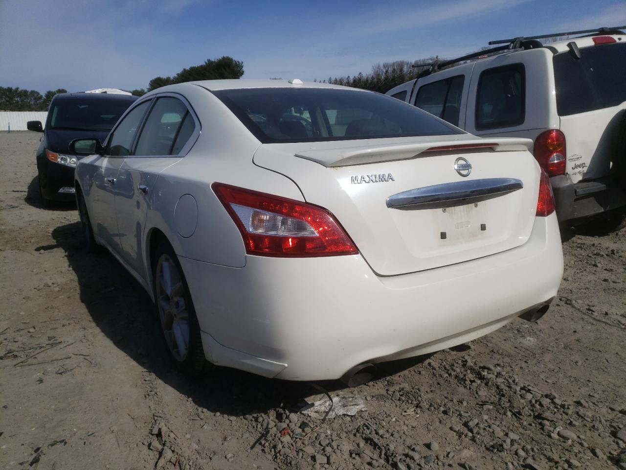 Photo 3 from auction – 2010 NISSAN MAXIMA S with VIN 1N4AA5AP9AC809075