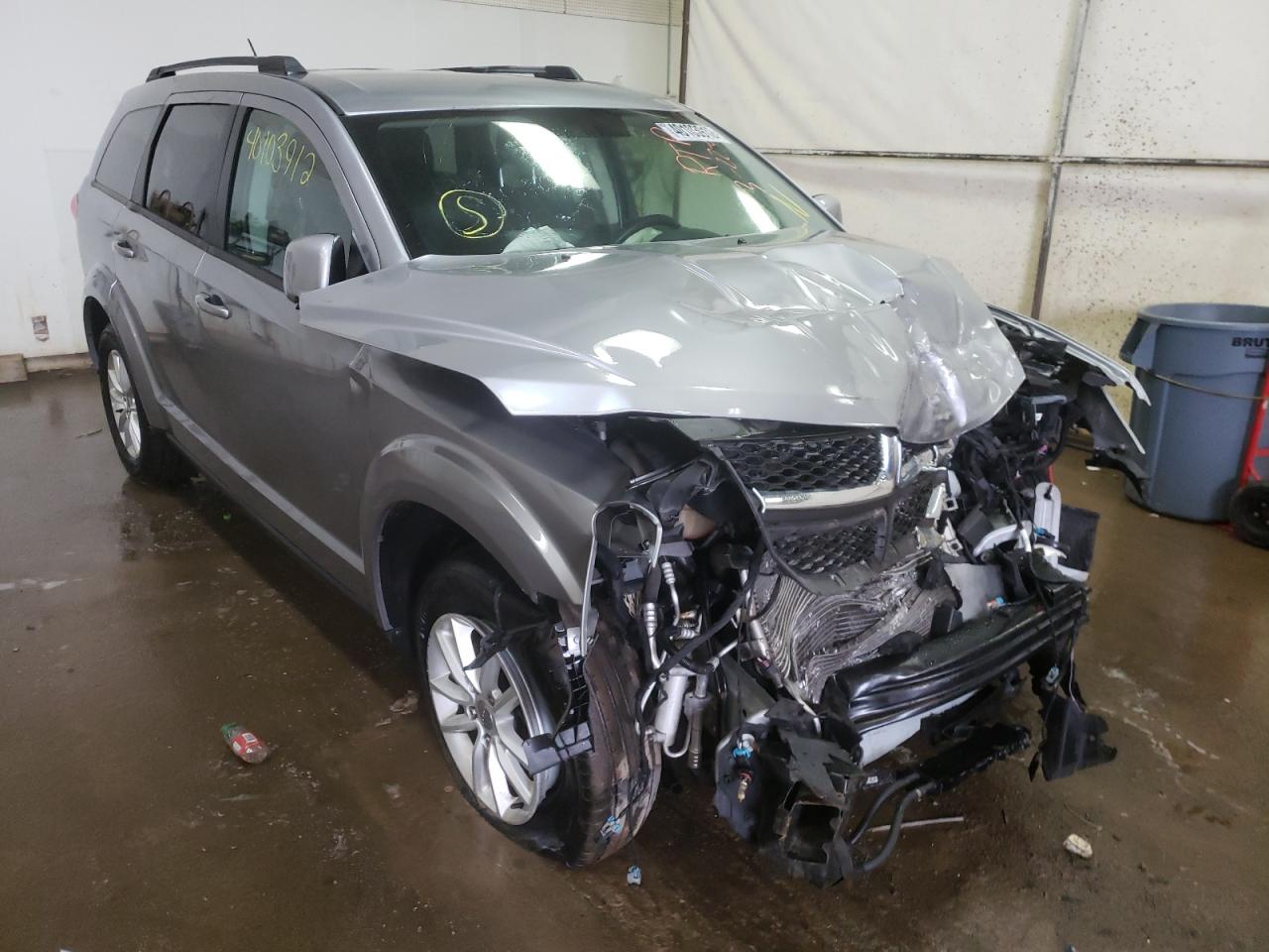 DODGE JOURNEY SX 2017 with VIN 3C4PDCBGXHT590964 - Photo from auction