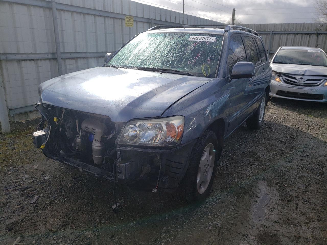 Photo 2 from auction – 2006 TOYOTA HIGHLANDER with VIN JTEDP21A860099283
