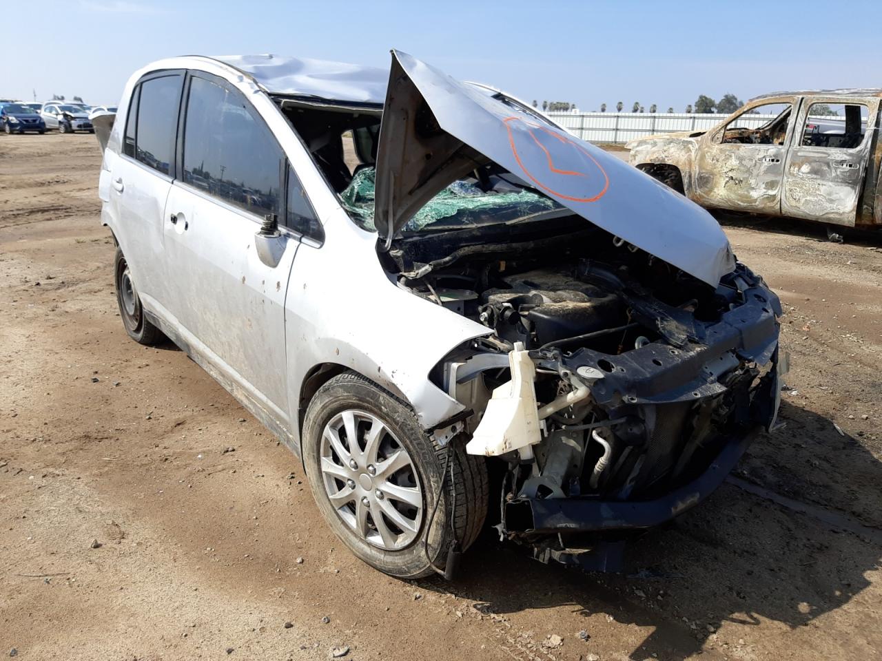 Photo 1 from auction – 2008 NISSAN VERSA S with VIN 3N1BC11E08L461281