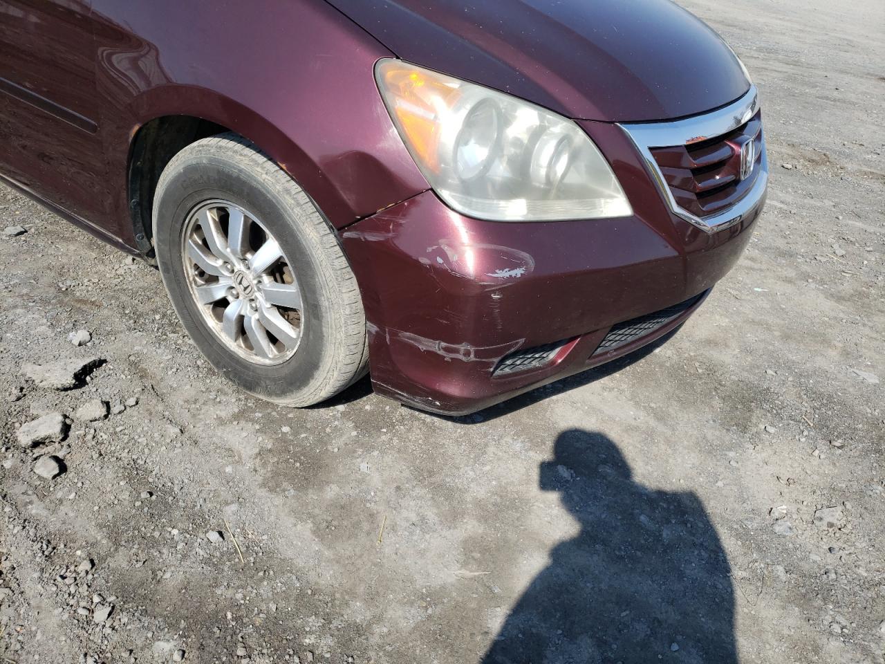 Photo 9 from auction – 2010 HONDA ODYSSEY EX with VIN 5FNRL3H72AB002174