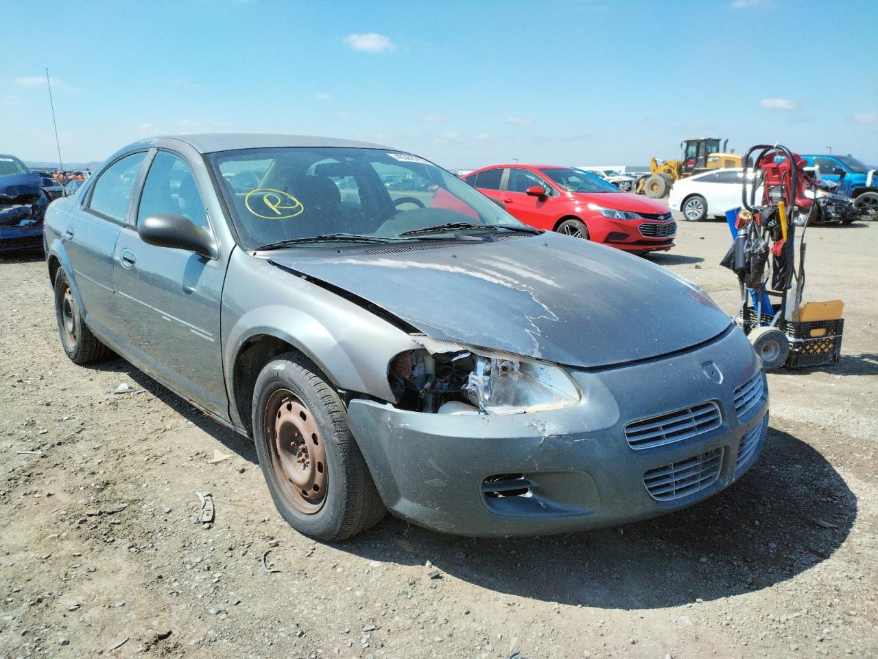 DODGE STRATUS SE 2002 with VIN 1B3EL36X82N220481 - Photo from auction
