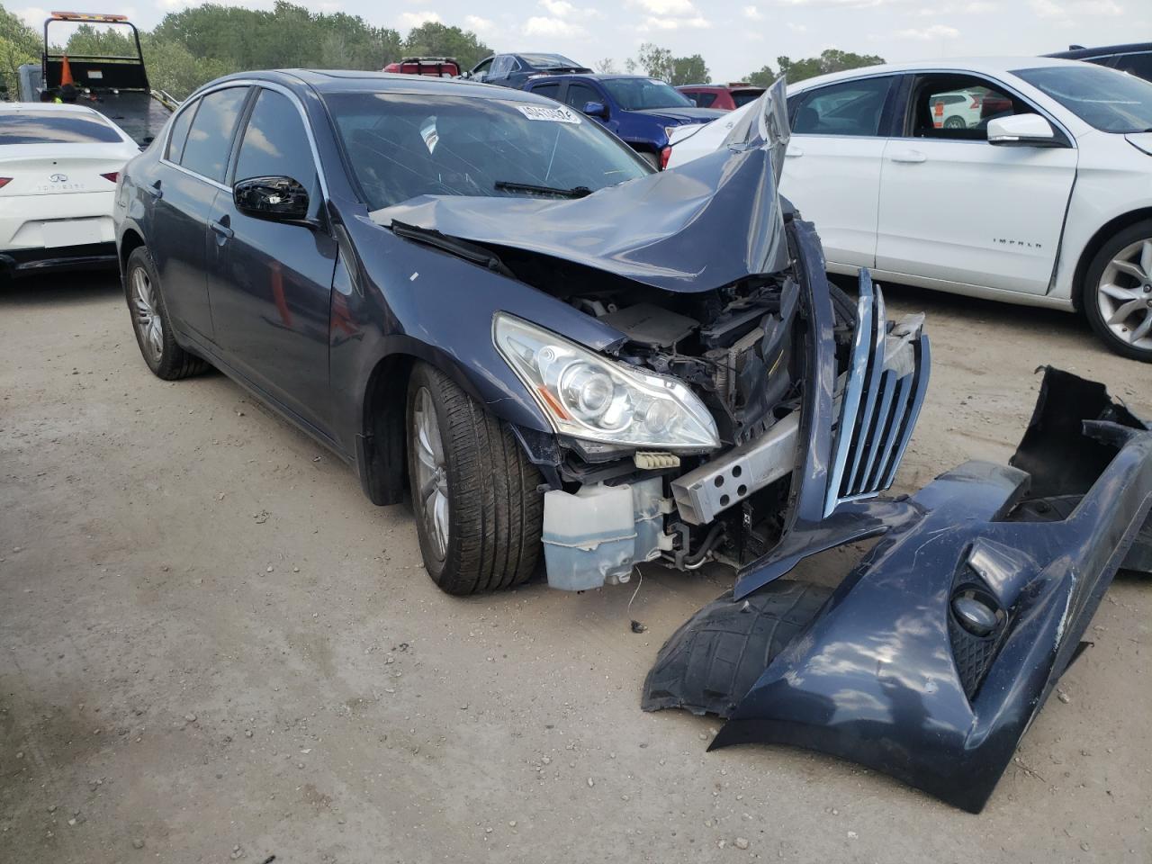 INFINITI G37 BASE 2012 with VIN JN1CV6AP2CM930561 - Photo from auction
