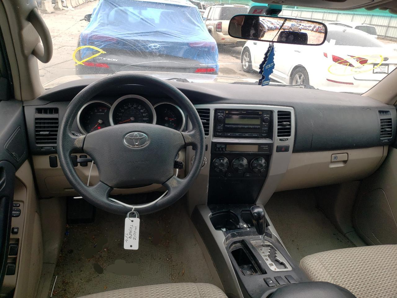 Photo 9 from auction – 2007 TOYOTA 4RUNNER SR with VIN JTEBU14R470122538