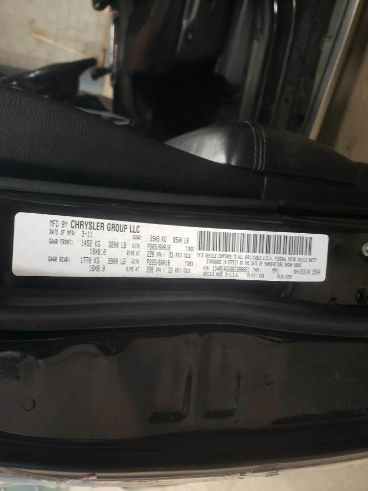 Photo 10 from auction – 2011 DODGE DURANGO CR with VIN 1D4RE4GG8BC688661