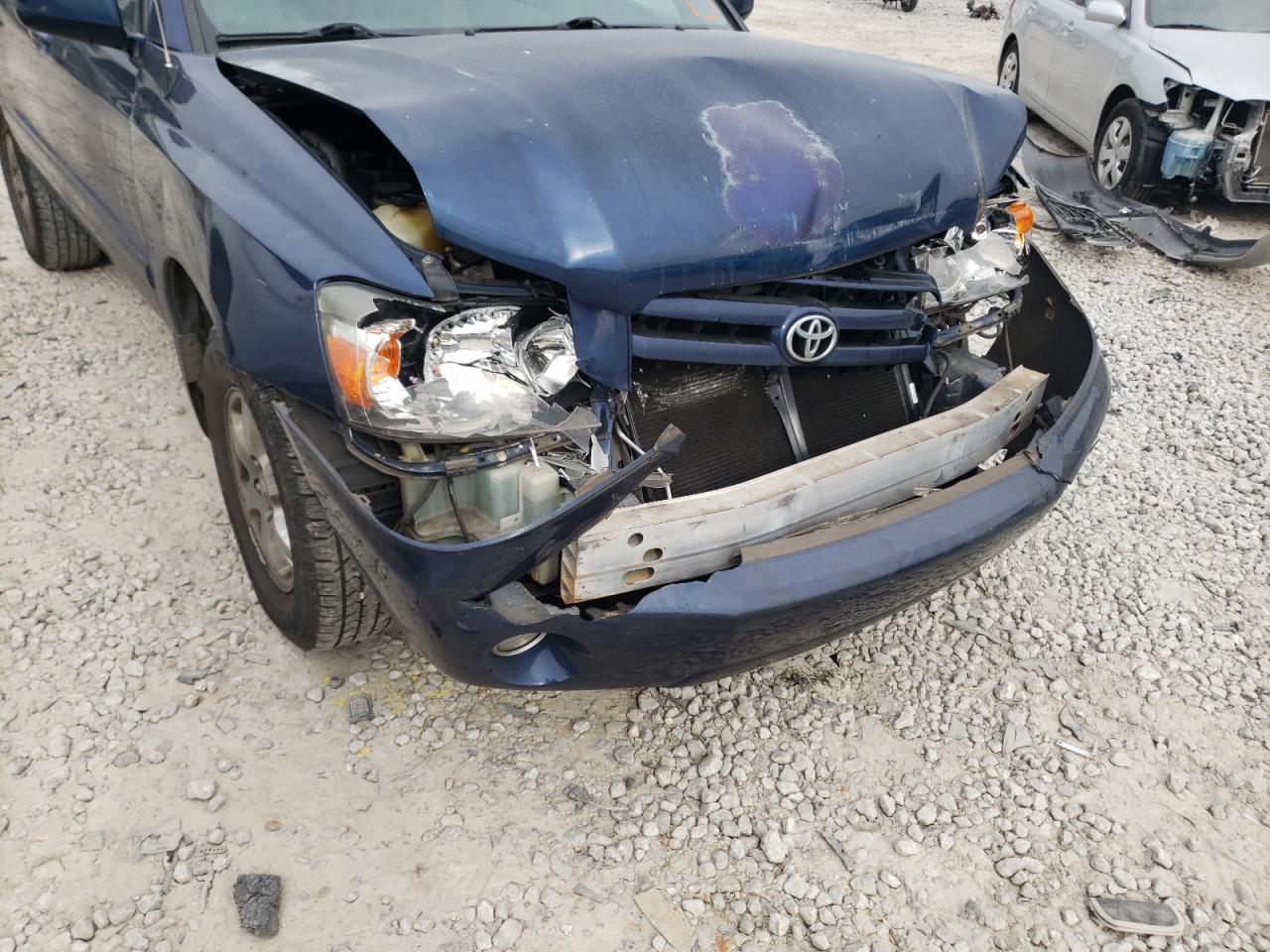 Photo 9 from auction – 2007 TOYOTA HIGHLANDER with VIN JTEGP21A470135565