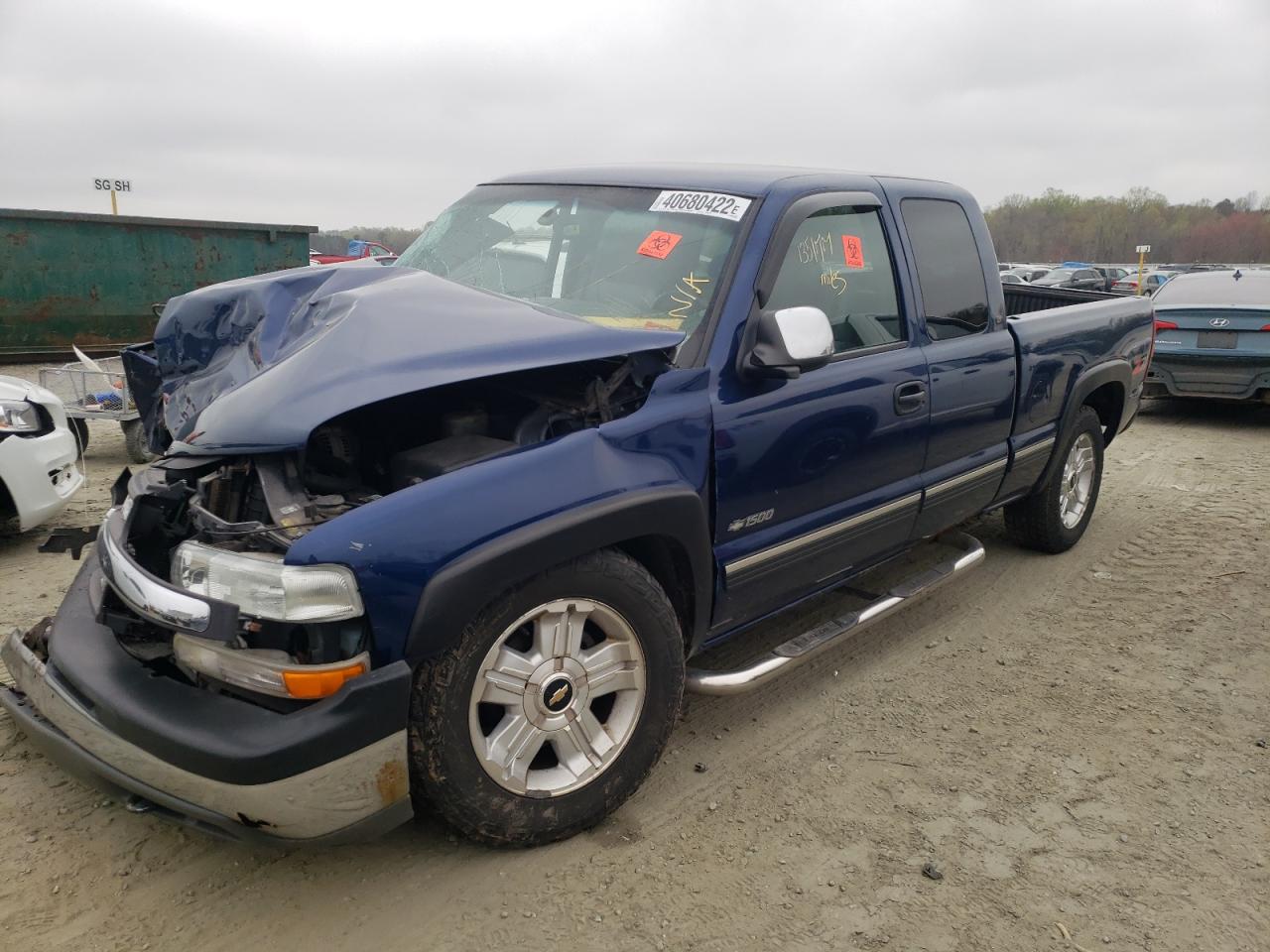 Photo 2 from auction – 2000 CHEVROLET SILVERADO with VIN 2GCEK19T9Y1240554