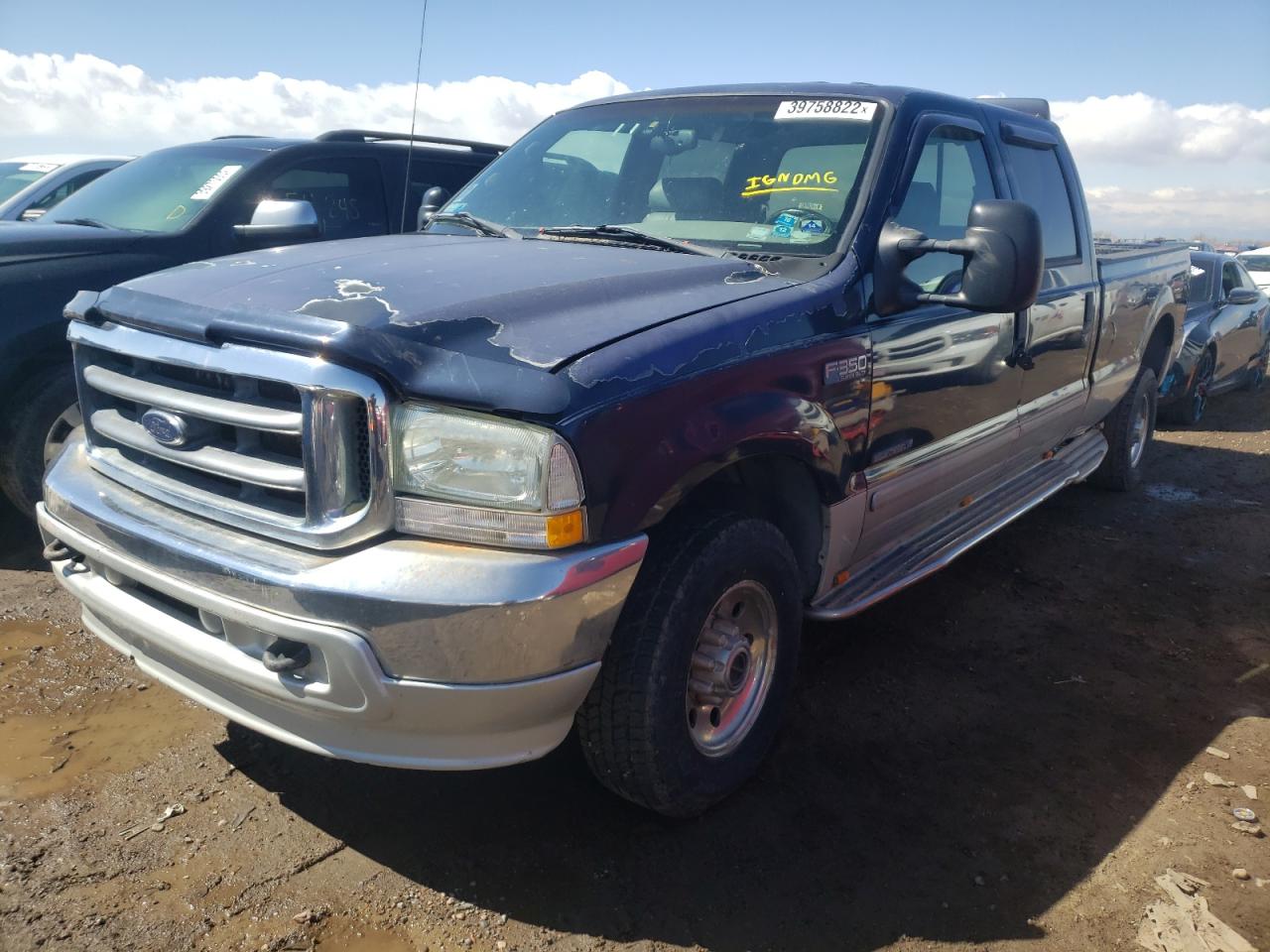 Photo 2 from auction – 2002 FORD F350 SRW S with VIN 1FTSW31F32EB37970
